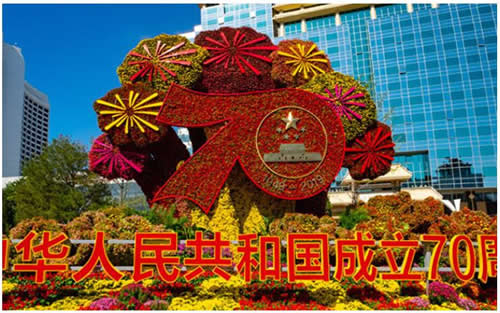 那些惊艳中国的立体花坛
